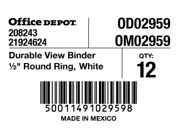 6. carton labels