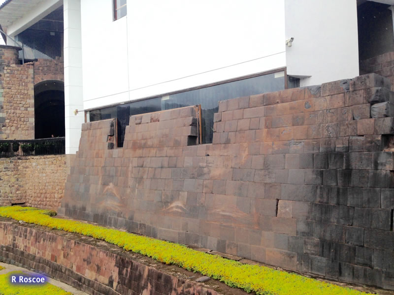 Outside wall.