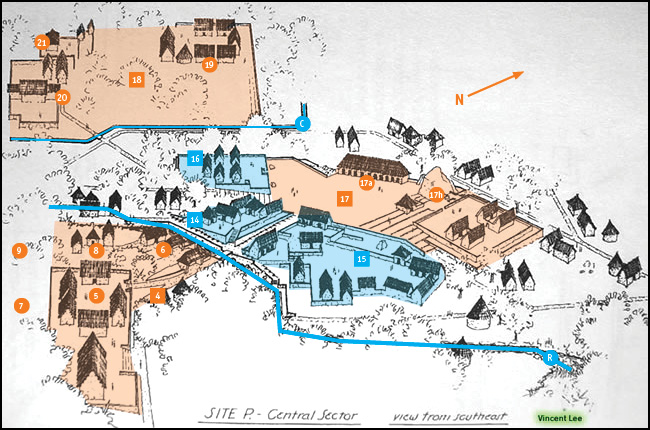 Vilcabamba's central sector.